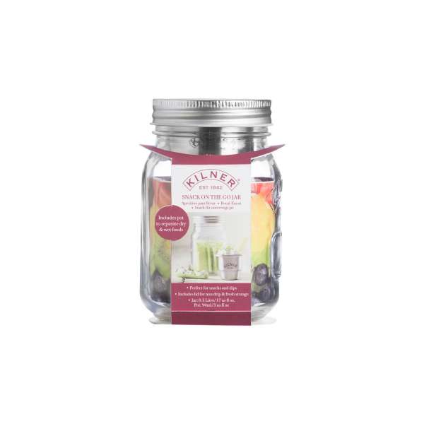 Kilner snack-on-the-go jar, 500 ml