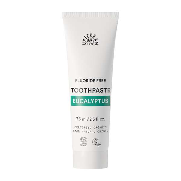 Urtekram Organic Toothpaste with Eucalyptus - Organic certified and vegan Urtekram Organic Toothpaste with Eucalyptus - Organic certified and vegan