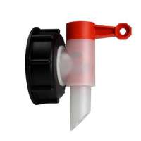 Clear outlet tap for 5 and 10 liter canisters Clear outlet tap for 5 and 10 liter canisters