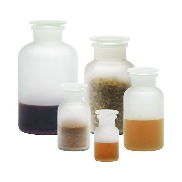 PureNature apothecary glass satined