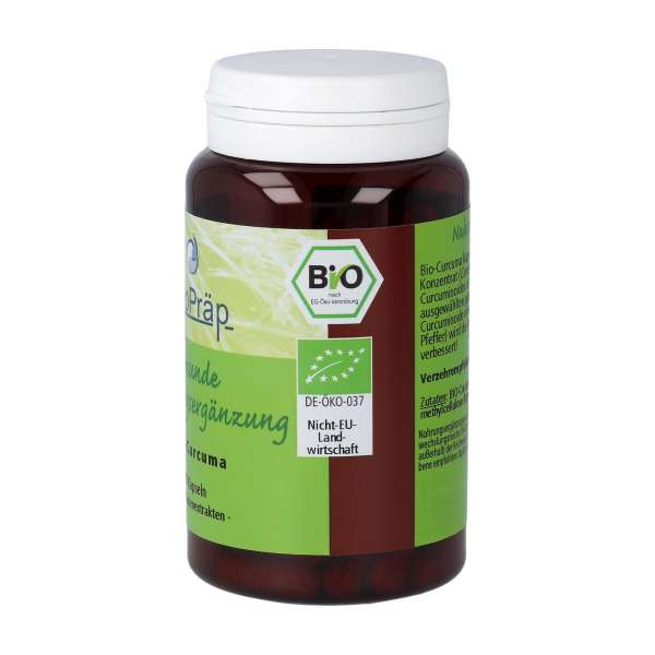 Curcuma organic capsules, 90 pieces