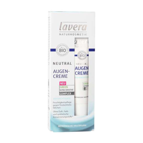 Lavera Neutral Eye Cream with Hyaluron - Moisturizing Lavera Neutral Eye Cream with Hyaluron - Moisturizing