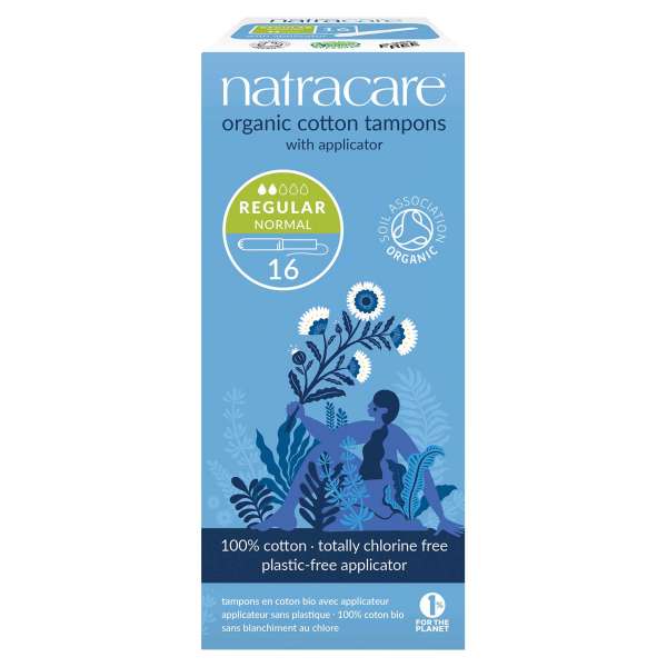 Natracare Tampons Normal With Applicator (16) Natracare Tampons Normal With Applicator (16)