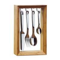 Esmeyer Cutlery Set with Stand - Timeless Design Nickel Free Esmeyer Cutlery Set with Stand - Timeless Design Nickel Free
