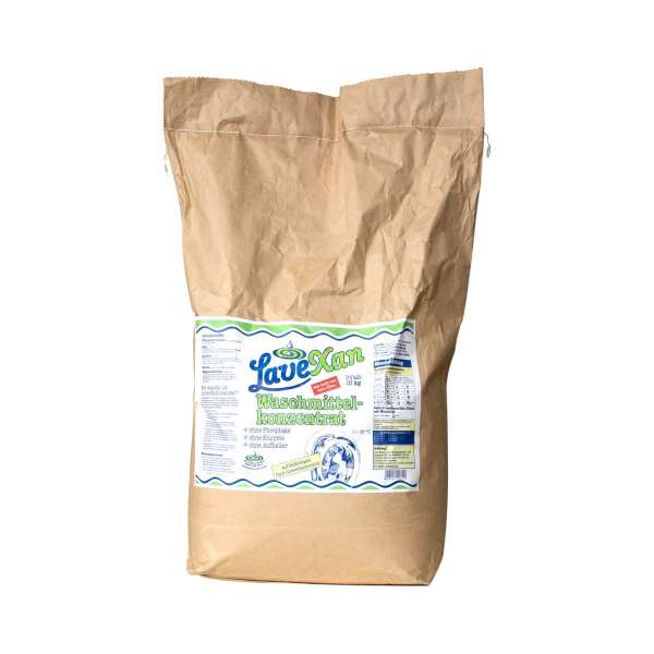 Detergent concentrate 10 kg - ideal detergent for allergies Detergent concentrate 10 kg - ideal detergent for allergies