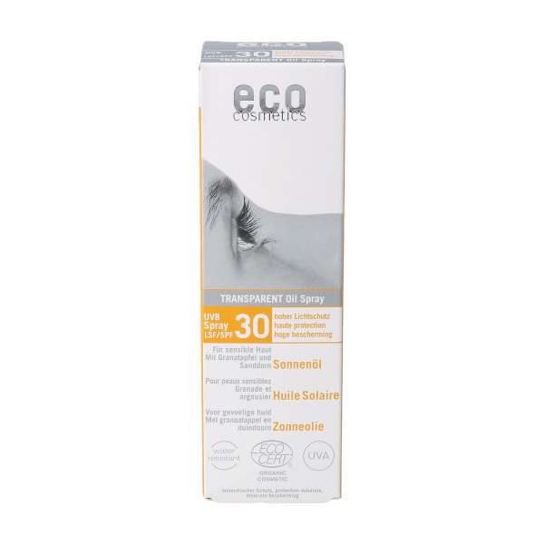 Eco Cosmetics Sun Oil Spray SPF 30 - eco-friendly sunscreen Eco Cosmetics Sun Oil Spray SPF 30 - eco-friendly sunscreen