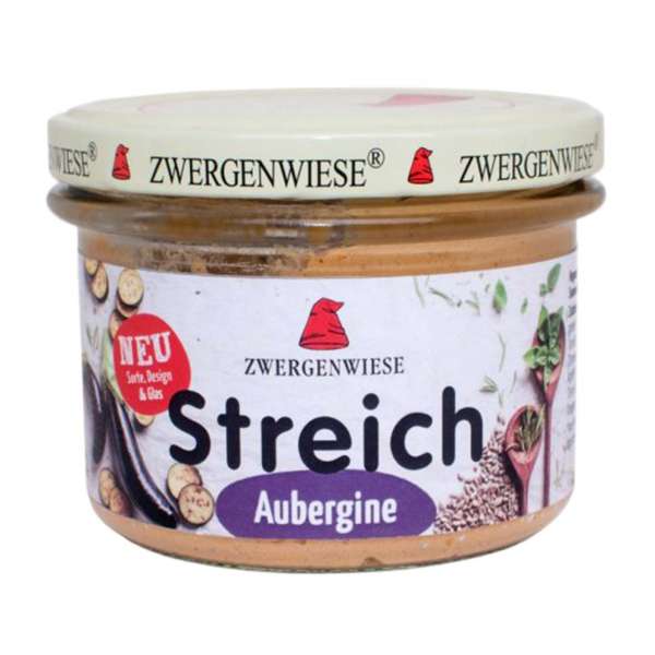 Zwergenwiese organic eggplant spread, 180 g Zwergenwiese organic eggplant spread, 180 g