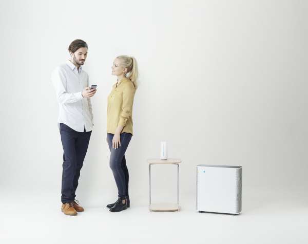 Blueair Sense+ Air Purifier for Home - Smartphone Controllable