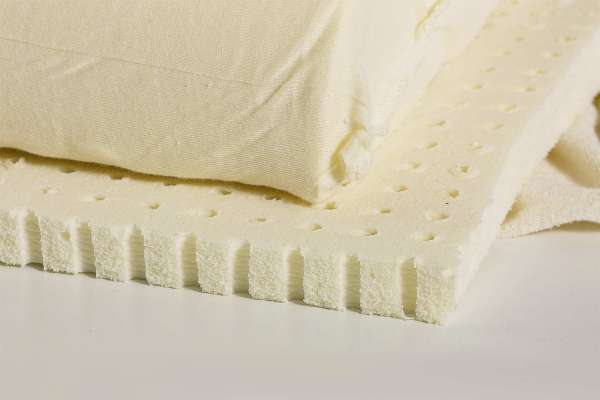 PureNature Latex Neck Support Pillow - Core made of 100% Natural Rubber