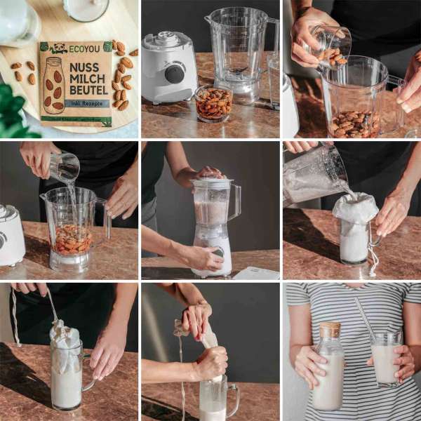 EcoYou Nut Milk Bag from hemp