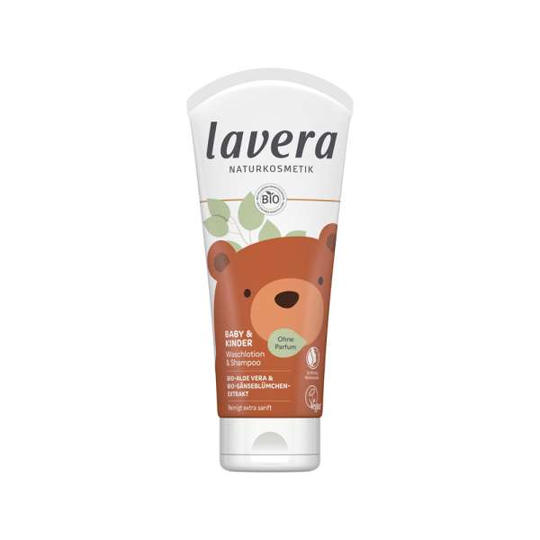 Lavera Organic Children Shampoo & Body Wash - with Aloe Vera Lavera Organic Children Shampoo & Body Wash - with Aloe Vera