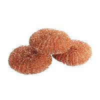 PureNature copper sponge in set of 3 - cleans without scratches PureNature copper sponge in set of 3 - cleans without scratches
