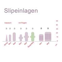 Preview: Kulmine cotton panty liners for folding - washable and durable Preview: Kulmine cotton panty liners for folding - washable and durable