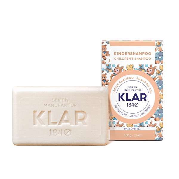 Klar Children Shampoo solid, 100 g