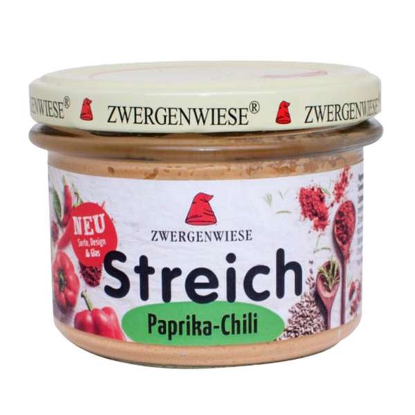 Zwergenwiese Organic Paprika Chili Spread, 180 g Zwergenwiese Organic Paprika Chili Spread, 180 g