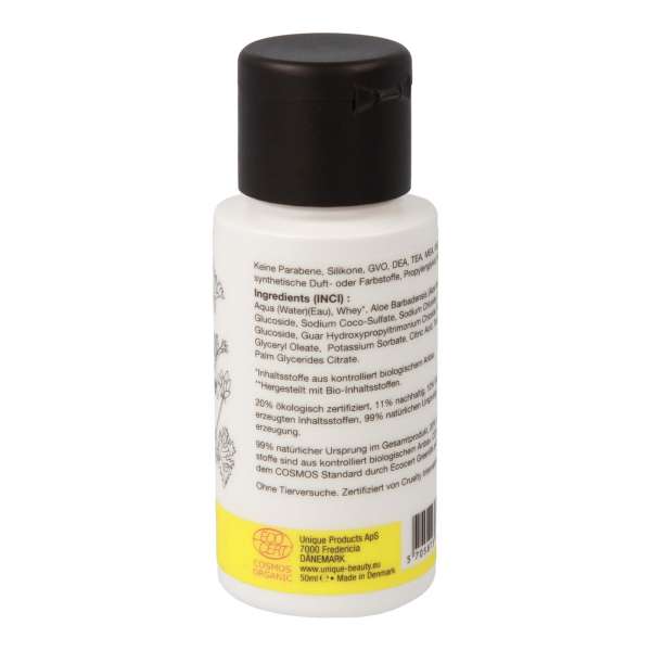 Unique Haircare Kids Mini Shampoo – 50ml travel size, perfume-free