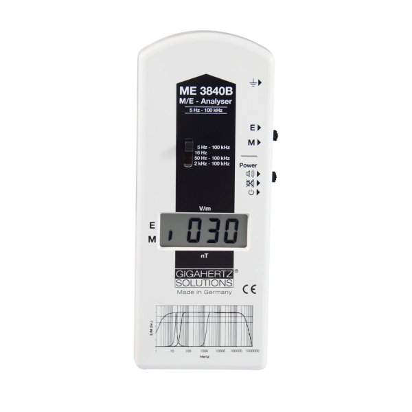 Gigahertz Solutions ME3840B Low-Frequency Analyser for Electric and Magnetic Fields Gigahertz Solutions ME3840B Low-Frequency Analyser for Electric and Magnetic Fields