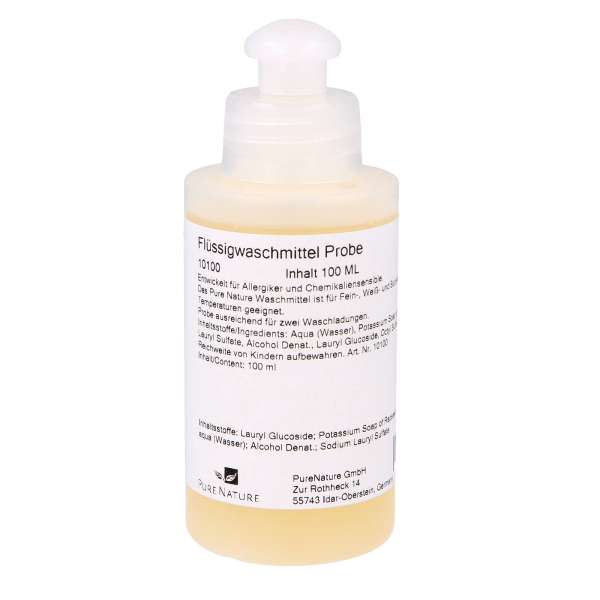 Liquid Detergent Sample Liquid Detergent Sample