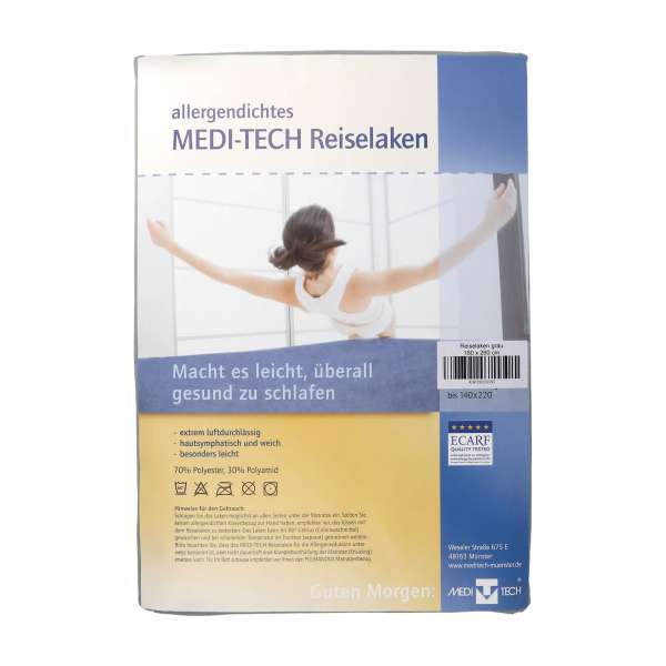 Anti-allergic Travel Sheet 160x260 cm