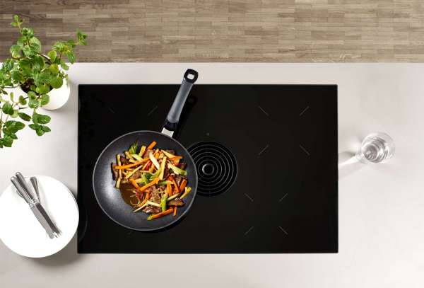 Fissler Adamant wok pan scratch-resistant, non-stick, induction