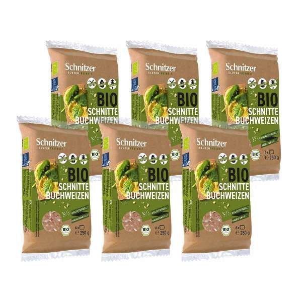 Organic Buckwheat Bread (6 x 250 grams) Organic Buckwheat Bread (6 x 250 grams)