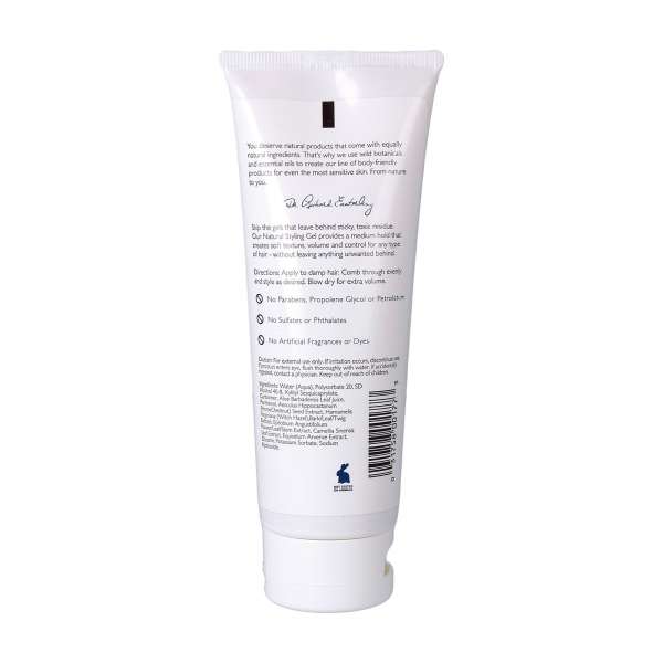 Real Purity Natural Hair Styling Gel - for sensitive skin