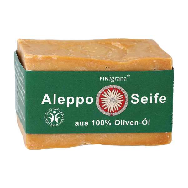 Finigrana Aleppo Soap - 100% Pure Olive Oil Soap - 200g Finigrana Aleppo Soap - 100% Pure Olive Oil Soap - 200g