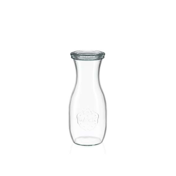WECK 500 ml Glass Carafes with Glass Lids – Set of 6 WECK 500 ml Glass Carafes with Glass Lids – Set of 6
