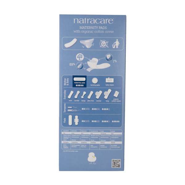 Natracare Maternity Pads, 10 pcs.