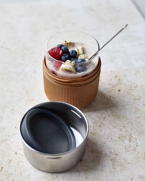 Black & Blum glass lunch bowl