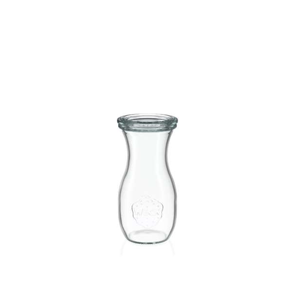 WECK 250 ml Glass Carafes with Glass Lids – Set of 6 WECK 250 ml Glass Carafes with Glass Lids – Set of 6