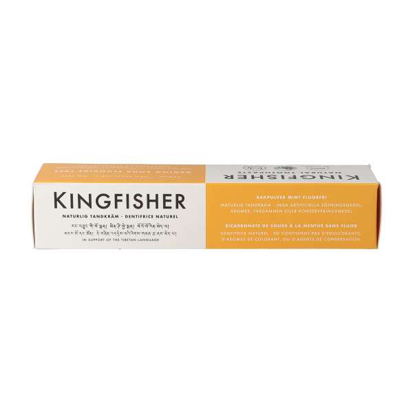 Kingfisher Organic Toothpaste with Baking Soda for Whiter Teeth