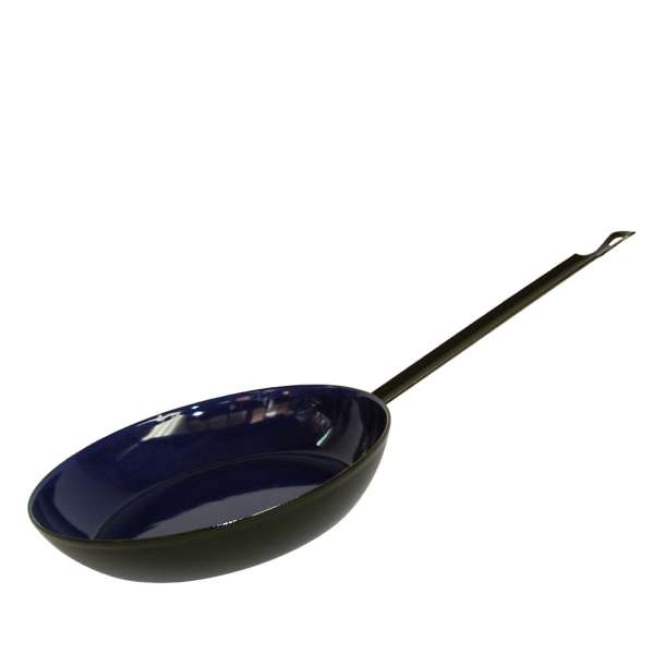 RIESS Black and Blue Enamel Farmer’s Frying Pan - Three Sizes RIESS Black and Blue Enamel Farmer’s Frying Pan - Three Sizes
