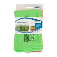 Rezi microfiber cloth Noppy Profi in set of 4 with pictogram