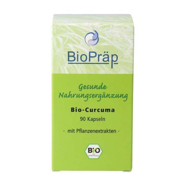 Curcuma organic capsules, 90 pieces