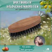 Preview: Buy PureNature beard brush for natural beard care Preview: Buy PureNature beard brush for natural beard care