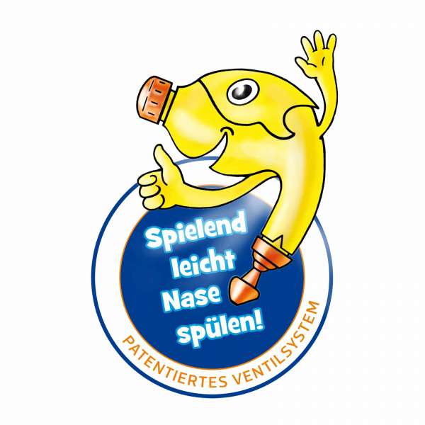 Emcur Nose Flush for Children & 10 Sachets of Mineral Salt