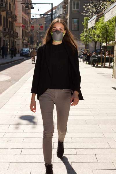 BANALE Pollution Face Mask with Activated Carbon Filter