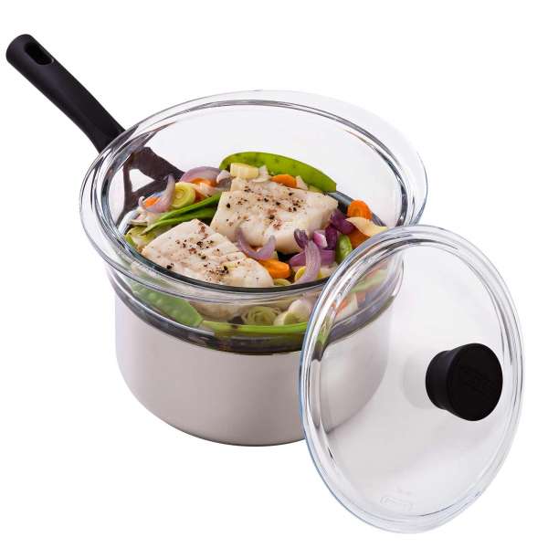 Pyrex steaming/steaming glass insert