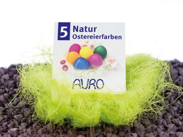 Natural egg colours - egg colouring with natural colours from Auro