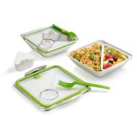 Large Lunchbox divided & leak proof for adults & school children Large Lunchbox divided & leak proof for adults & school children