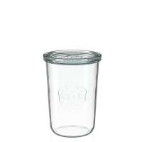 WECK 750 ml Mold Jars with Glass Lids – Set of 6