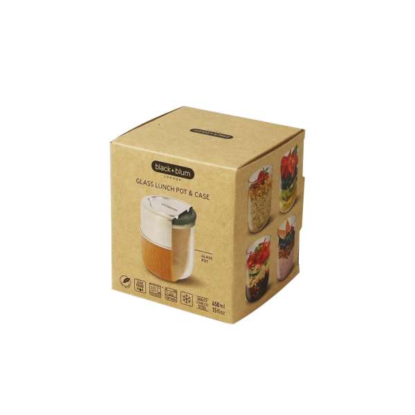 Black & Blum glass lunch bowl