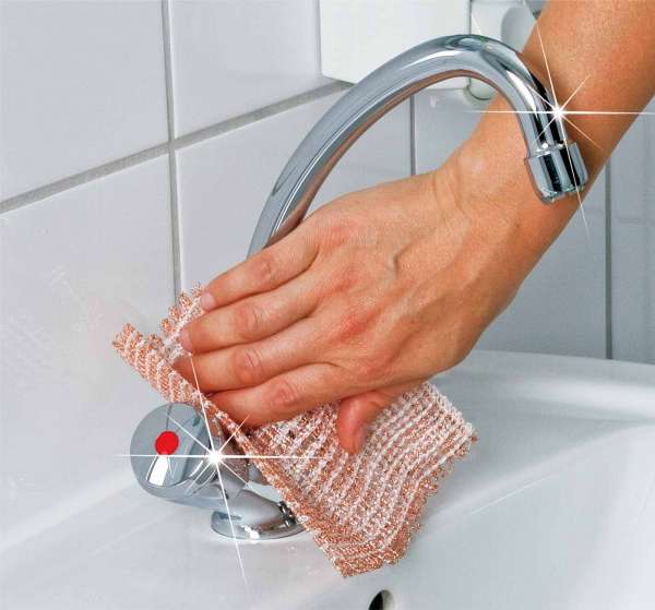 PureNature Copper cloth - Buy a practical eco cleaning cloth in a set of 3
