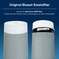 Blueair Blue Pure 3450i Max Air Purifier with HEPASilent and App Control