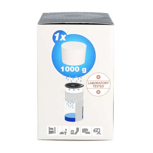 Dehumidifier salt 1 kg refill for the salt dehumidifier Drop PureNature