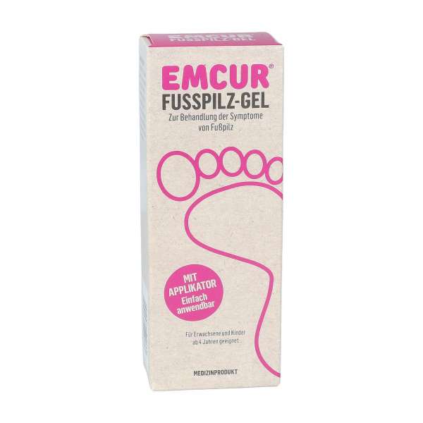 EMCUR ATHLETE´S FOOT-GEL-application in case of fungal infections of the foot EMCUR ATHLETE´S FOOT-GEL-application in case of fungal infections of the foot