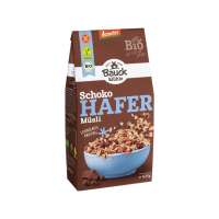 Bauckhof chocolate muesli gluten-free with oats, 100% organic quality Bauckhof chocolate muesli gluten-free with oats, 100% organic quality