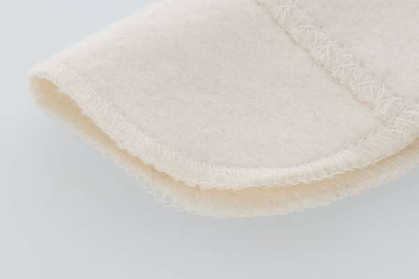 Kulmine cotton panty liners for folding - washable and durable