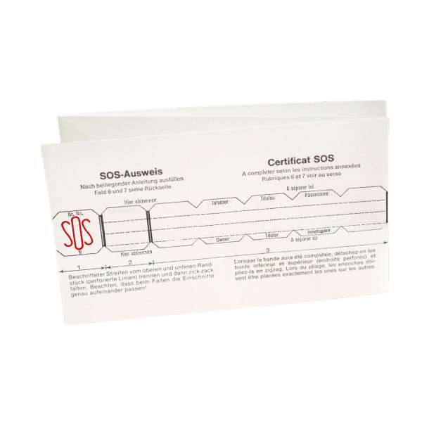 SOS Talisman Replacement Form SOS Talisman Replacement Form